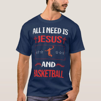 Funny Jesus Basketball T-shirt