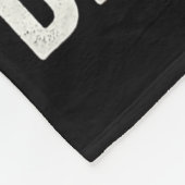 Funny Jesus Born In December Christmas Birthday Hu Fleece Deken (Hoek)