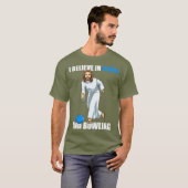 Funny Jesus Bowling Gift T-shirt (Voorkant volledig)