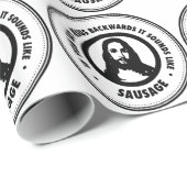 Funny Jesus Cadeaupapier (Rol Hoek)