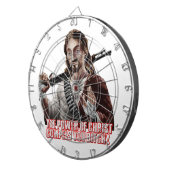 Funny jesus dartbord (Voorkant Rechts)