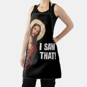 Funny Jesus "I Saw That" Christian meme design Schort (Insitu)