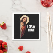 Funny Jesus "I Saw That" Christian meme design Servet (Insitu)