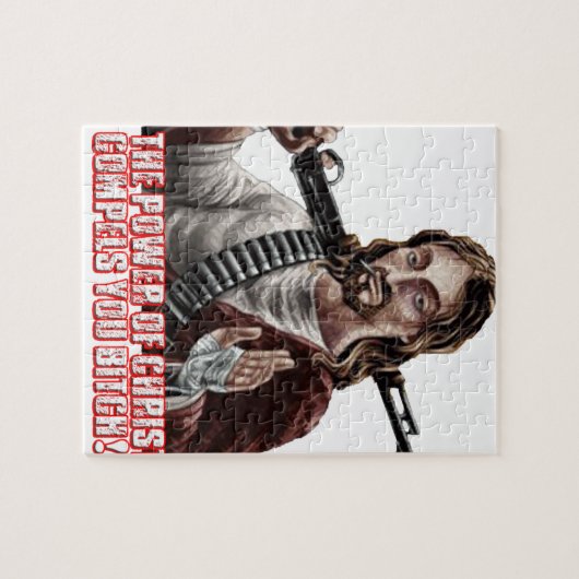 Funny jesus legpuzzel (Horizontaal)