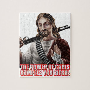 Funny jesus legpuzzel