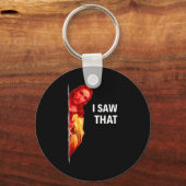 Funny Jesus Meme I Saw That Christian Quote Joke G Sleutelhanger (Voorkant)