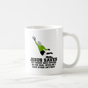Funny Jesus redt Koffiemok