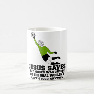 Funny Jesus redt Koffiemok