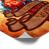 Funny Jesus rock Poster (Hoek)