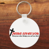 Funny Jesus Sleutelhanger (Voorkant)