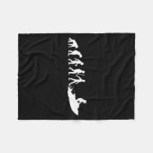 Funny Jet Ski Design For Men Women Kids Jetski Lov Fleece Deken (Voorkant (Horizontaal))