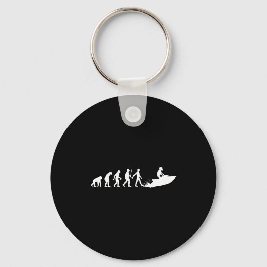 Funny Jet Ski Design For Men Women Kids Jetski Lov Sleutelhanger (Voorkant)