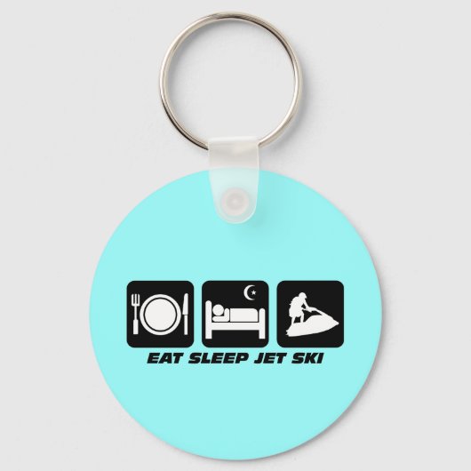 Funny jet ski sleutelhanger (Voorkant)