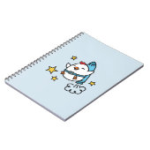 Funny Jetpack Chicken Design Notitieboek (Linkerzijde)