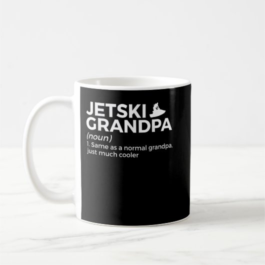 Funny Jetski Grandpa Definition Jet Skiing Koffiemok (Links)