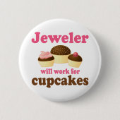 Funny Jeweler Ronde Button 5,7 Cm (Voorkant)