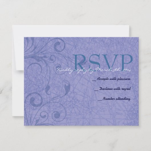 Funny Jewish Hora-voorzitter Dance Reply Card RSVP Kaartje (Voorkant)