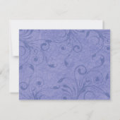 Funny Jewish Hora-voorzitter Dance Reply Card RSVP Kaartje (Achterkant)