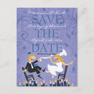 Funny Jewish Hora voorzitter Dance Save the Date C