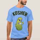 Funny Jewish Kosher Pickle Chanukah Fun T-shirt<br><div class="desc">Funny Jewish Kosher Pickle Chanukah Fun .</div>