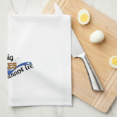 Funny Jewish Latke Hanukkah keukenhanddoek (Quarter Fold)