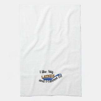 Funny Jewish Latke Hanukkah keukenhanddoek