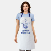 Funny Jewish Mother Star of David Cooking Schort (Gedragen)