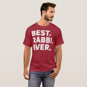 Funny Jewish Rabbi Best Rabbi Ever Gift For T-shirt (Voorkant volledig)
