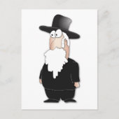 Funny Jewish rabbi - coole cartoon Briefkaart (Voorkant)