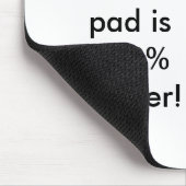 Funny Jewish rabbi - coole cartoon Muismat (Hoek)