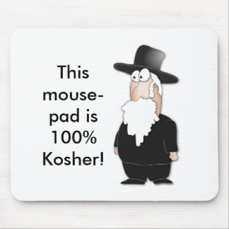Funny Jewish rabbi - coole cartoon Muismat