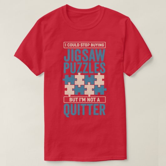 Funny Jigzaag Puzzle Lover Puzzler Gift T-shirt (Design voorkant)