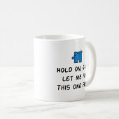 Funny Jigzaag Puzzle Mok - Puzzle Lover Gift Idea  (Voorkant rechts)