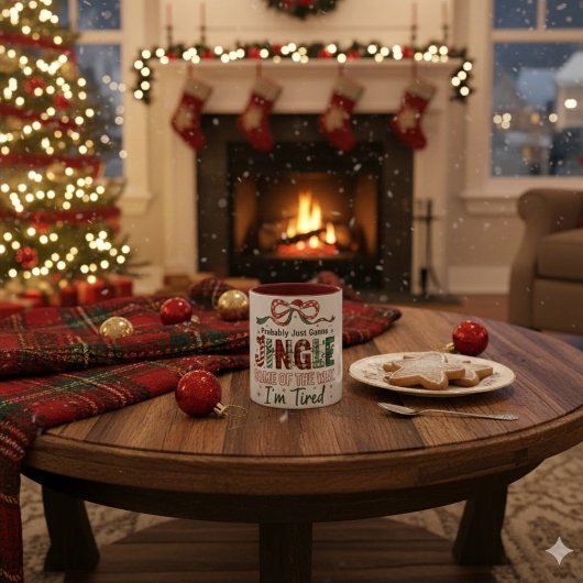 Funny Jingle Christmas 11 oz Coffee Mug Mok