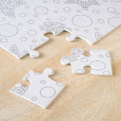 Funny Jingle Deze rode neus rendiertje Legpuzzel (Zijkant)
