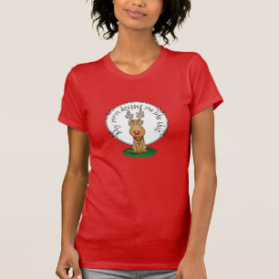 Funny Jingle Deze rode neus rendiertje T-shirt