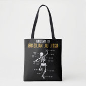 Funny Jiu Jitsu Fighter Anatomy BJJ Training Humor Tote Bag (Voorkant)