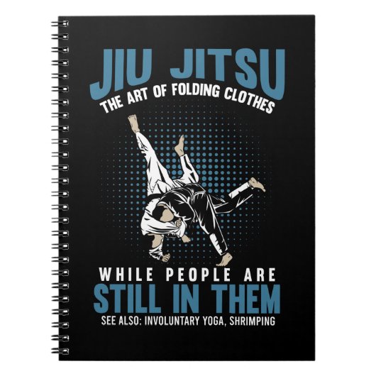 Funny Jiu Jitsu Fighters BJJ Training Humor Notitieboek (Voorkant)