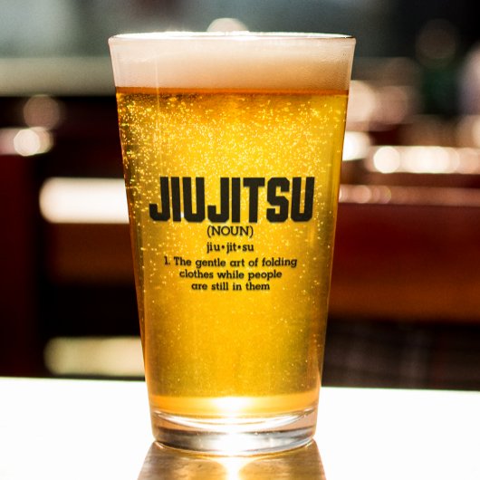 Funny Jiu Jitsu Gezegde Glas