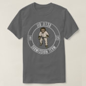 Funny Jiu Jitsu Sloth Team BJJ and Grappling T-shirt (Design voorkant)