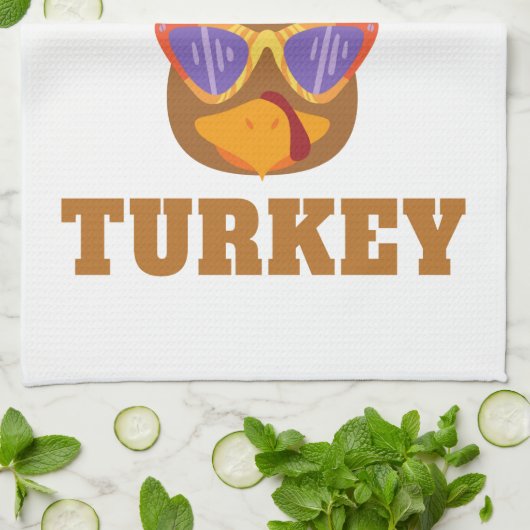 Funny Jive Turkey Kitchen Towel Theedoek (Gevouwen)
