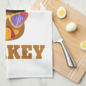 Funny Jive Turkey Kitchen Towel Theedoek (Quarter Fold)