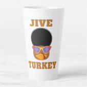 Funny Jive Turkey Latte Mok (Voorkant)