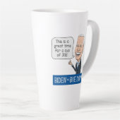 Funny Joe Biden Cup van Joe Latte Mok (Rechterhoek)