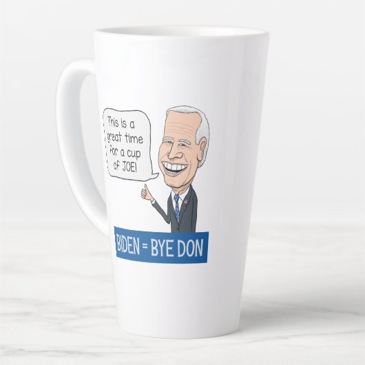 Funny Joe Biden Cup van Joe Latte Mok (Linkerhoek)