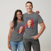 Funny Joe Biden danste de groente van 4 uur Vaderd T-shirt (Unisex)