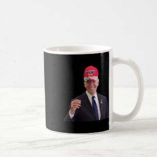 Funny Joe Biden Dons Trump 2024 Pet Koffiemok
