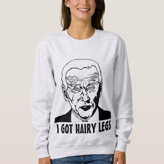 FUNNY JOE BIDEN HAITY LEGS T-SHIRS TRUI (Voorkant)