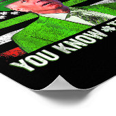 Funny Joe Biden Happy 4 juli verward met St Patr Poster (Hoek)