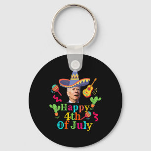 Funny Joe Biden Happy 4th Of July Surprise Cinco D Sleutelhanger